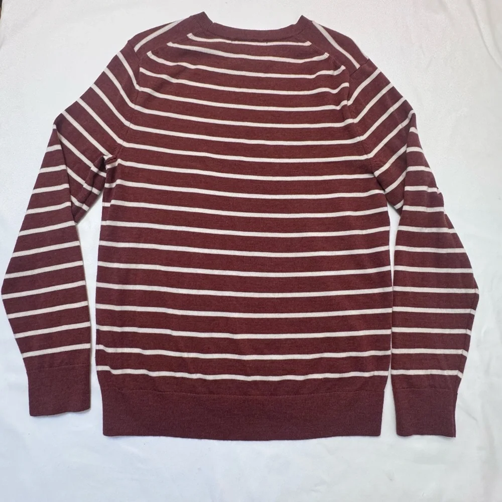 Banana Republic‎ Baruffa Men's Crewneck 100% Italian Merino Wool Sweater